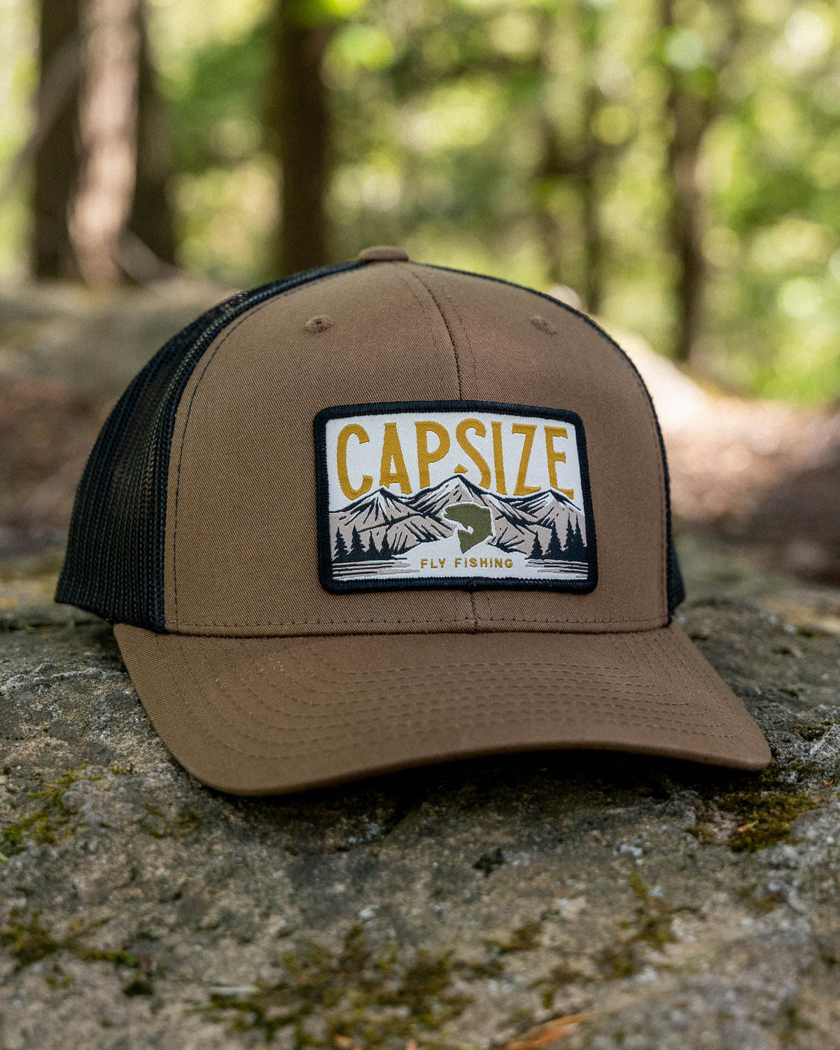 Fly Fishing Hat | Chic-Chocs Coyote Trucker - Capsize Fly Fishing