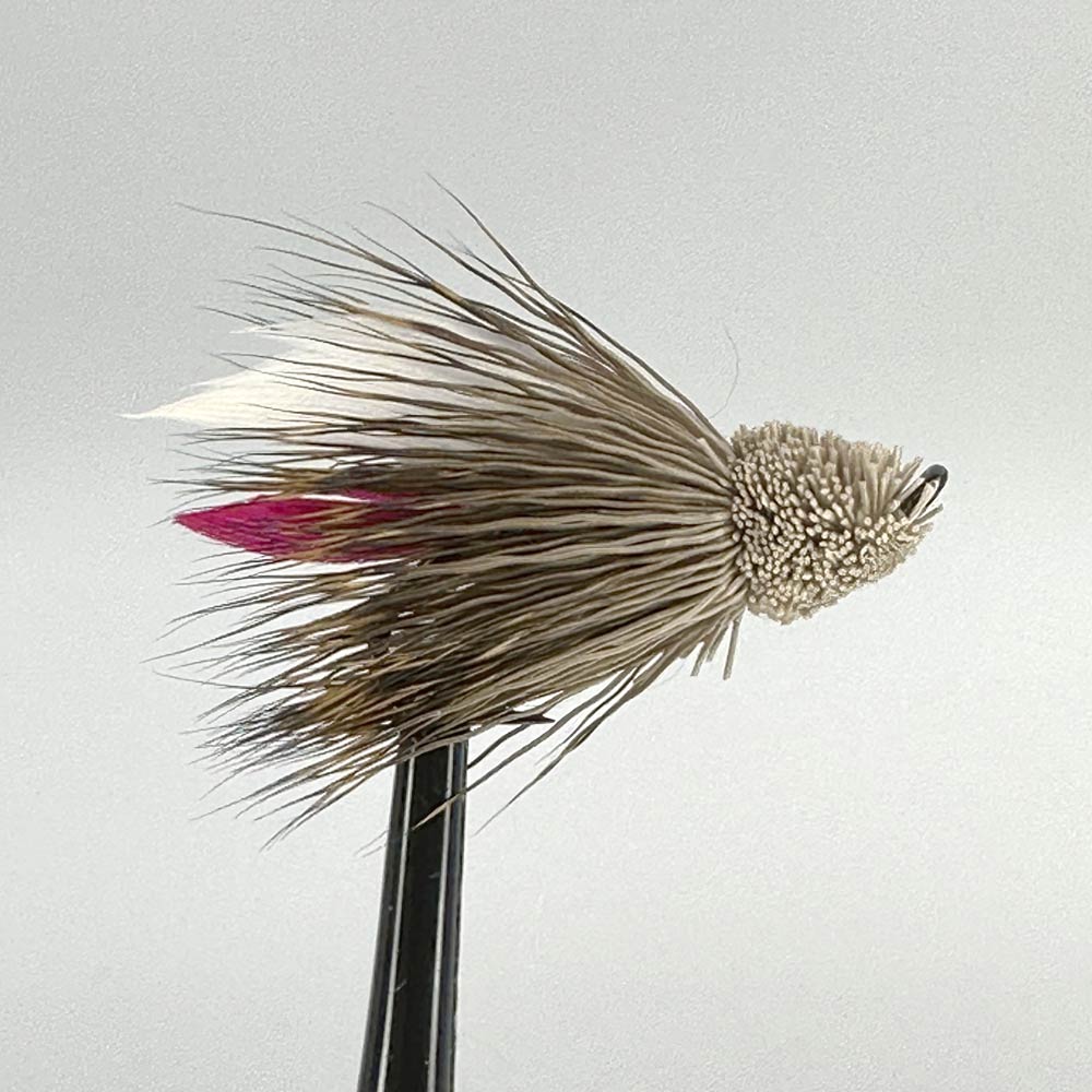 Atlantic Salmon Flies | Muddler Minnow Red White - Capsize Fly Fishing
