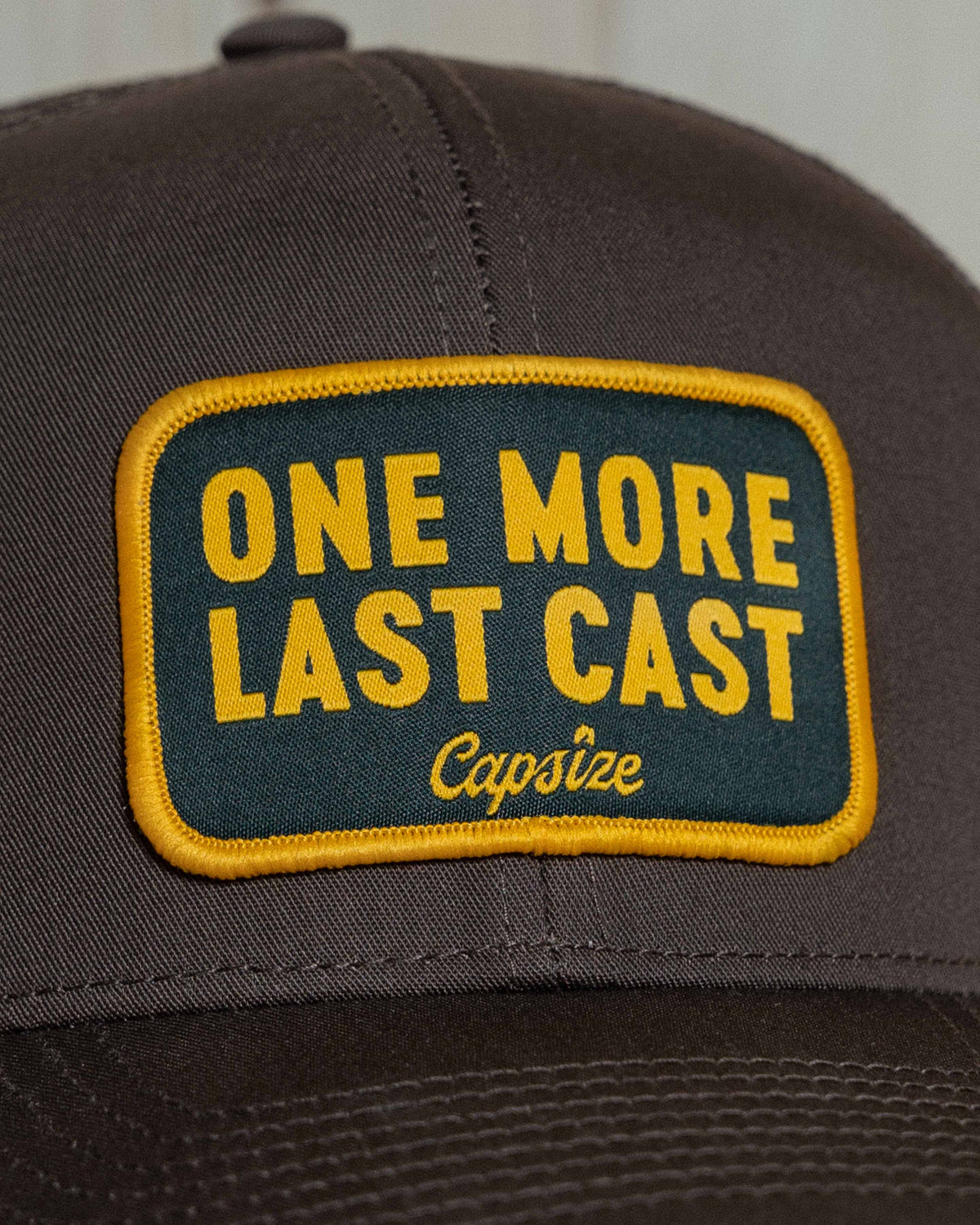 Casquette Pêche à la Mouche&lt;br&gt; Trucker Brune Farmer