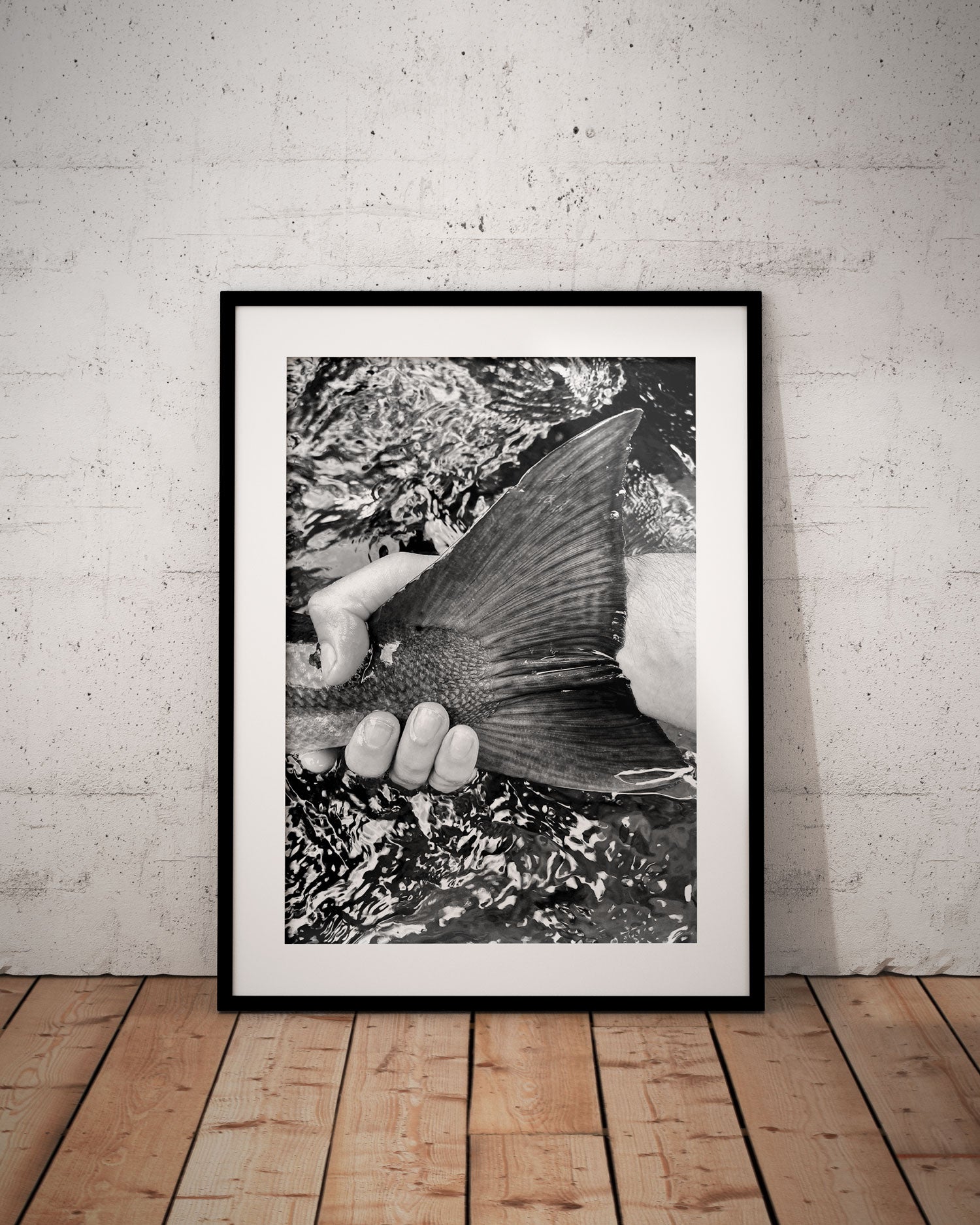 Fly Fishing Art Print | Salmon Tail Poster - Capsize Fly Fishing
