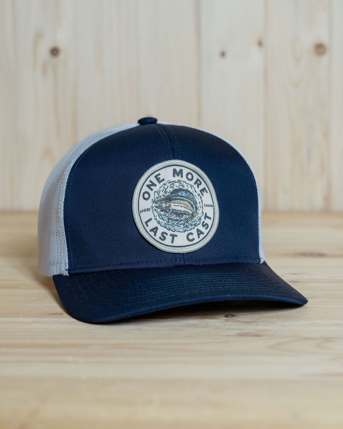 Casquette Pêche à la Mouche&lt;br&gt; Trucker Navy Steelhead