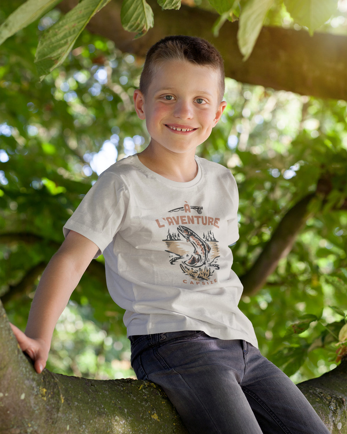 Kids Fishing T-Shirt | Brook Trout