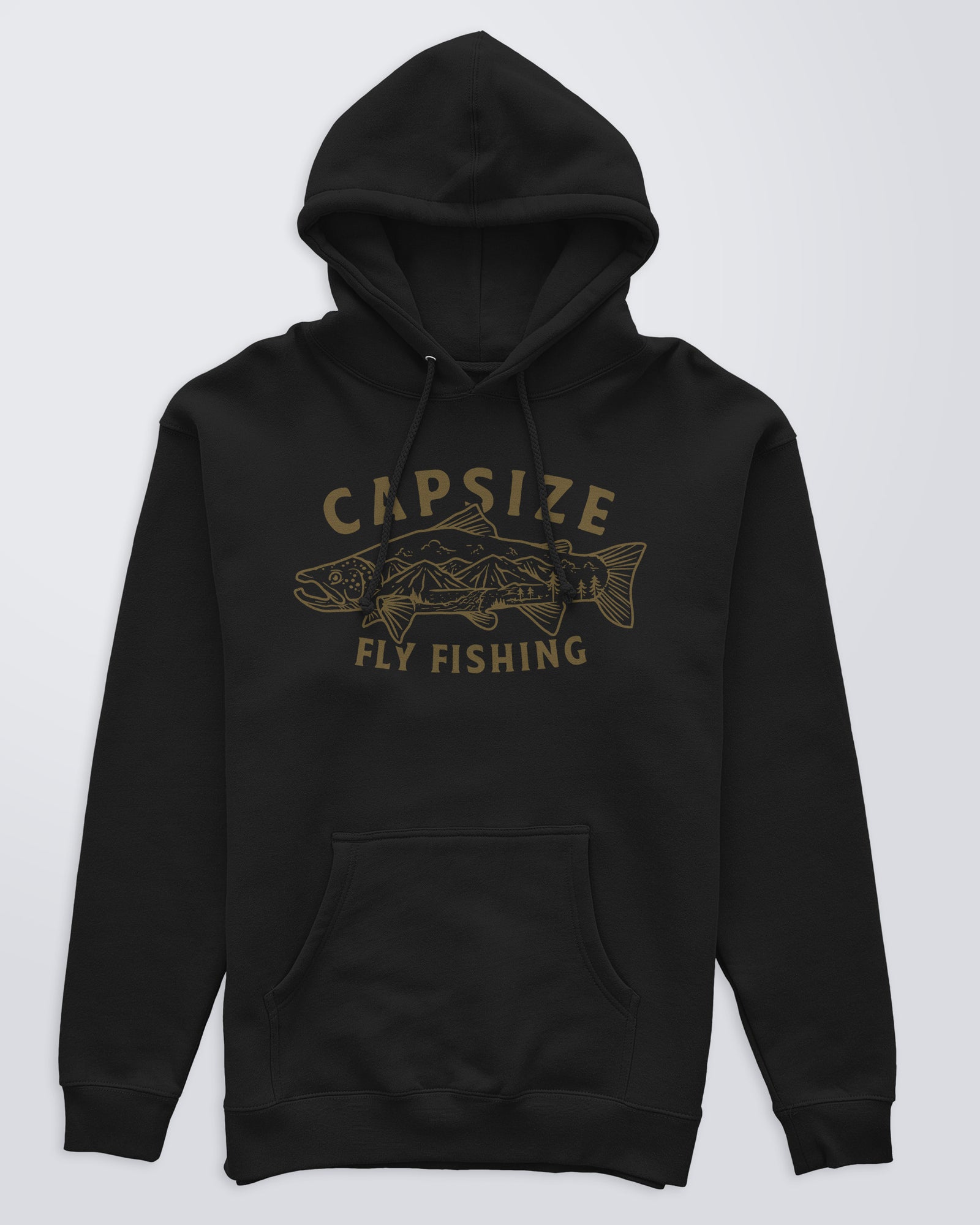 Hoodie Pêche à la Mouche Heavyweight<br> Saumon Sauvage