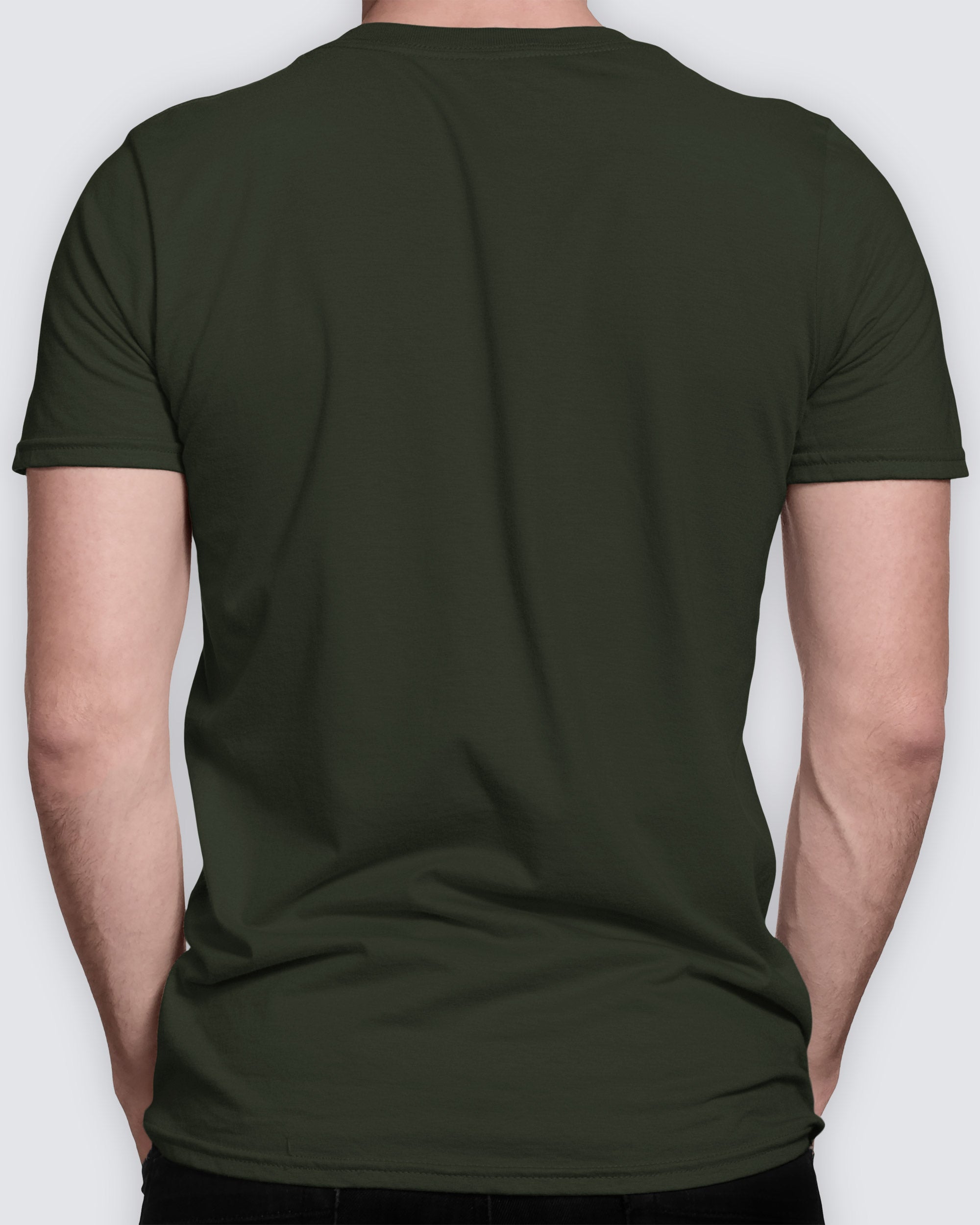 Fly Fishing T-Shirt | Wild Salmon Forest Green - Capsize Fly Fishing