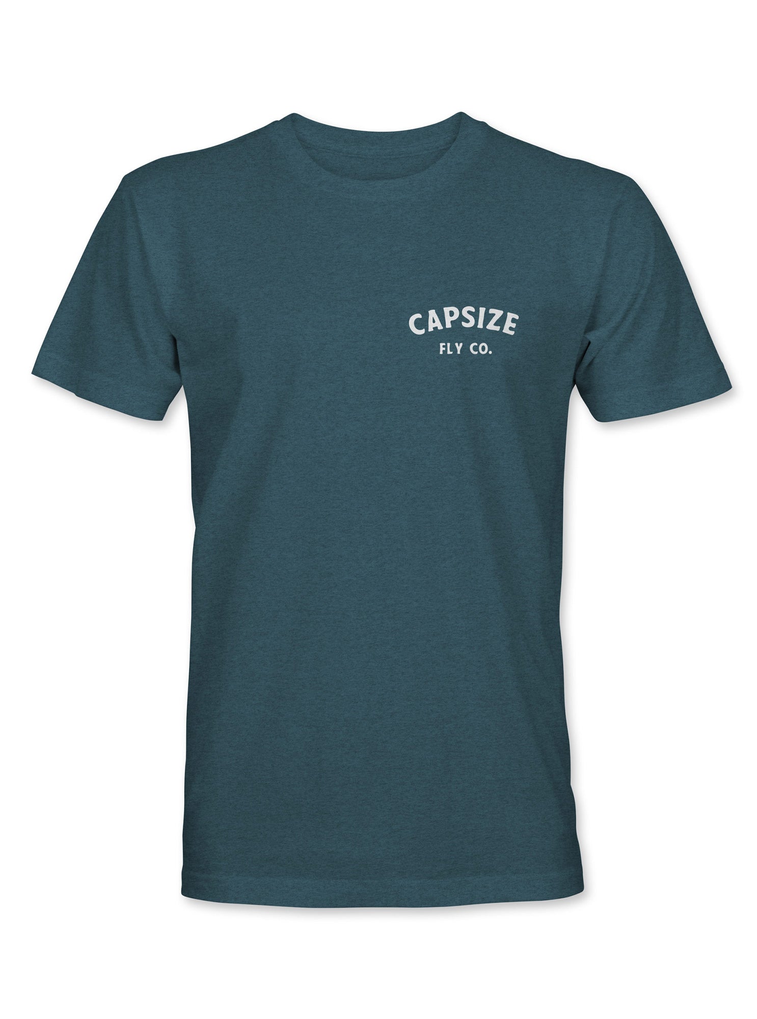 Fly Fishing T-Shirt | Heritage Steel Blue - Capsize Fly Fishing