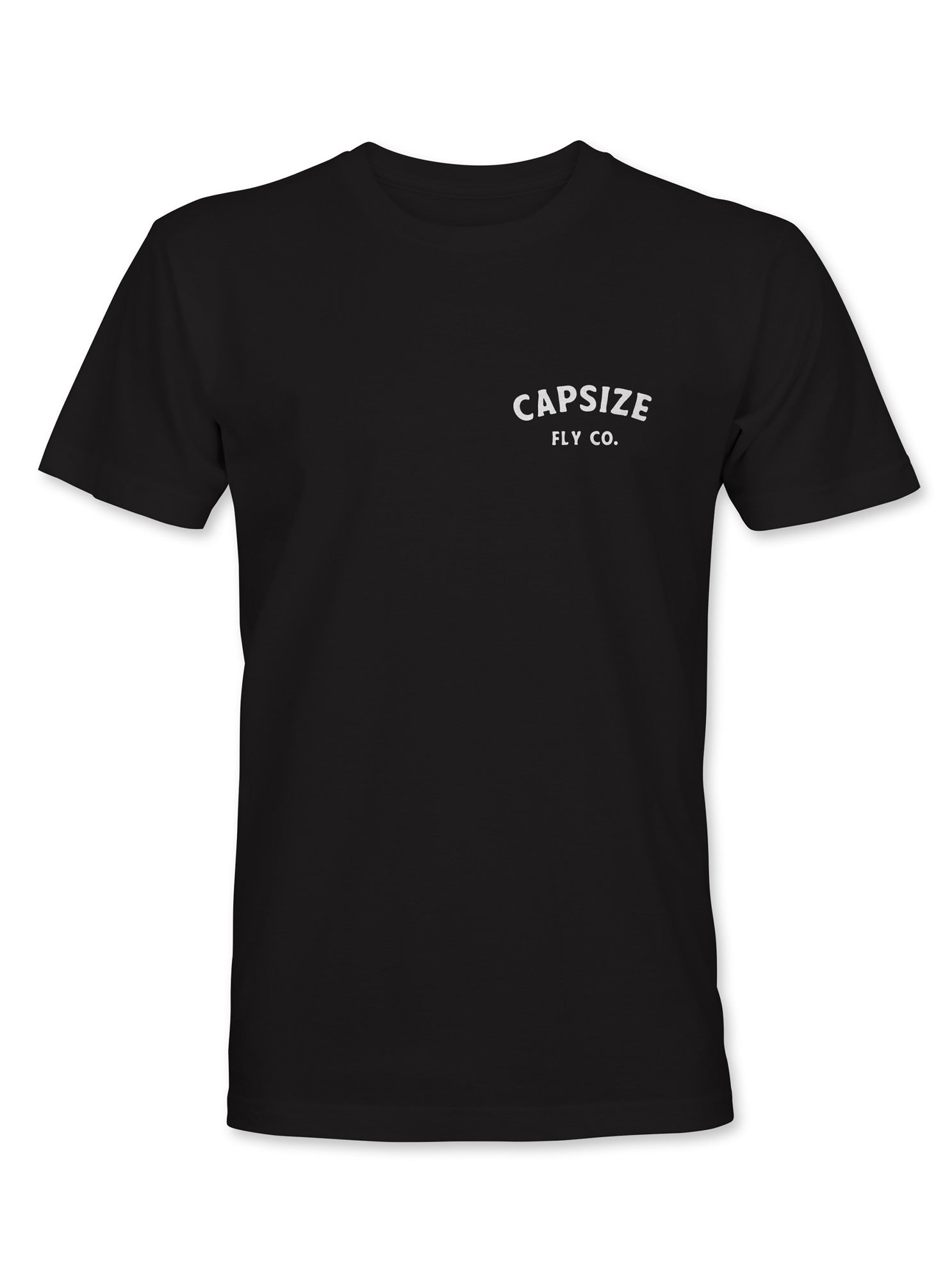 Fly Fishing T-Shirt | Heritage Black - Capsize Fly Fishing